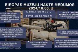 Atpūtas un ceļojumu piedāvājumi 14.05.2024 - 18.05.2024 Muzeju nakts  kara muzejā Medumos! TAKA