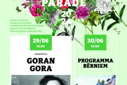 Atpūtas un ceļojumu piedāvājumi 23.06.2024 - 29.06.2024 Goran Gora koncerts Kalsnavas arborētumā Madonas TIC