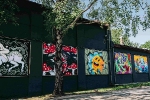 Andrejsalā izstādīti 10 lielformāta grafiti mākslas darbi, kurus radījuši atpazīstami tetovētāji
