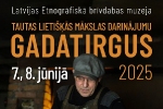 Gadatirgus Latvijas Etnogrāfiskajā brīvdabas muzejā jau jūnija sākumā